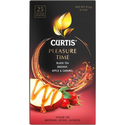 Curtis „Az Öröm Ideje”, ízesített fekete tea, 25 filter