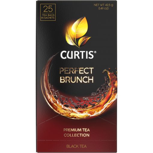 Curtis Tökéletes Brunch, klasszikus fekete tea, filteres, 42,5g