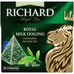   Richard Royal Tejes Oolong ízesített zöld tea, piramis-filter, 20x1,7g