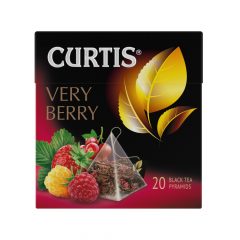   Curtis Nagyon Bogyós ízesített fekete tea piramis-filterben, 20x1,7gr