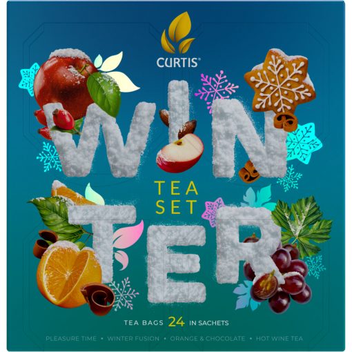 Curtis Téli Tea-Kollekció, válogatás, 24 filter, 4 ízben