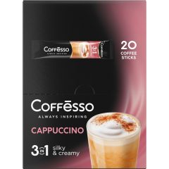 Caffesso 3in1 Cappuccino intant kávé, 20x15g