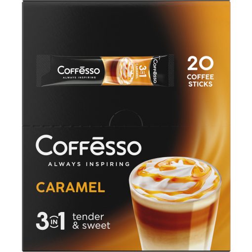 Caffesso Caramel 3in1 instant kávé, 20x15g