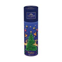   Thurson Karácsonyi Tea ízesített szálas tea, 80g, Mistletoa - Kék