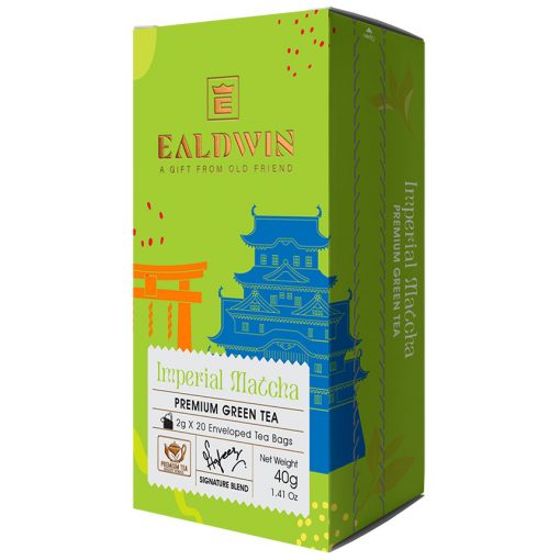 Ealdwin Filteres Tea Tasakban, Zöld Tea, Imperial Matcha 2g x 20