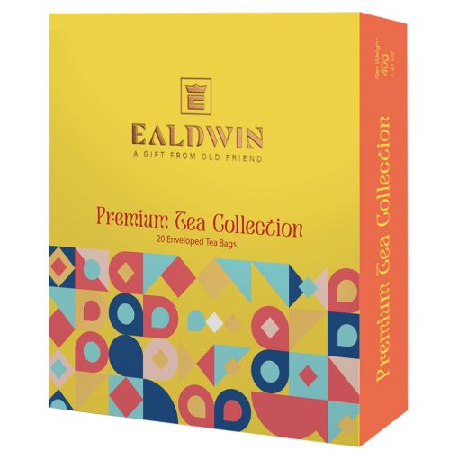 Ealdwin Filteres Teaválogatás Ajándékdobozban Sunset Yellow Collection (20 Tea Bags)