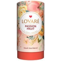   Lovaré Szálas Ízesített Prémium Tea , Passion Fruit (Zöld tea) 80g+ 15 teafilter tasak