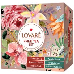 Lovaré Filteres Tea Válogatás, Prime Tea Set, 90 filteres