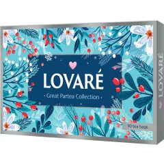   Lovaré Filteres Tea Válogatás, Winter Great Partea Collection, 90 filteres - 18 íz